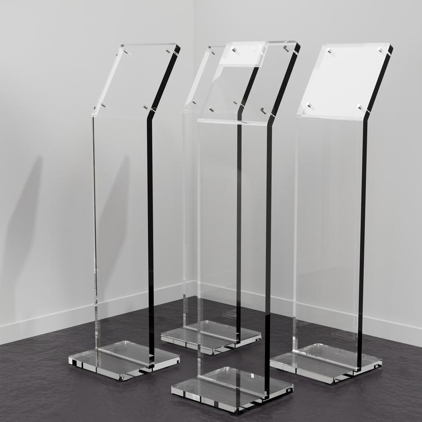 Custom acrylic display fabricated by TLA Graphics