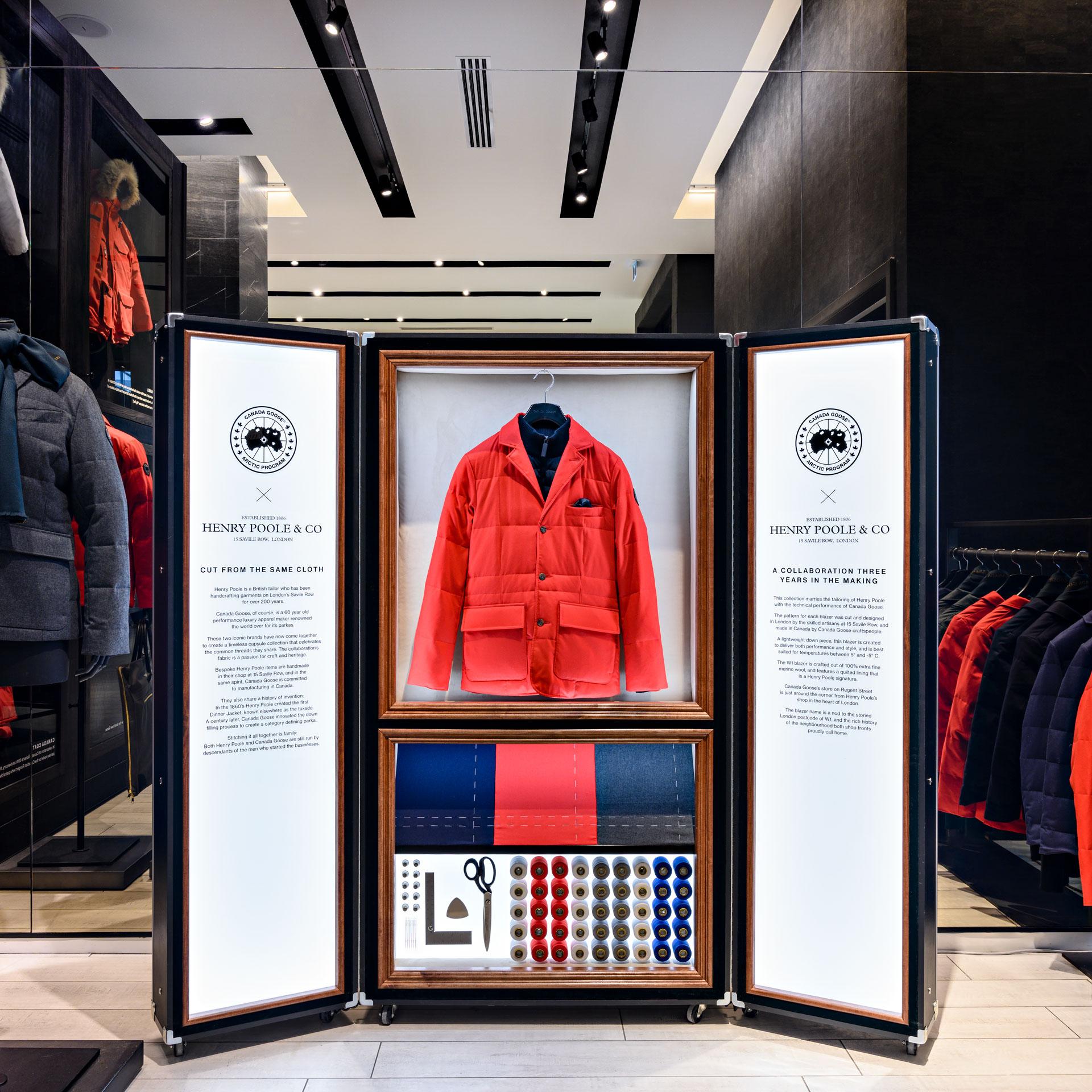 Canada Goose - Henry Poole display